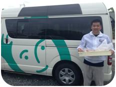 つむぎの里：配達・作業